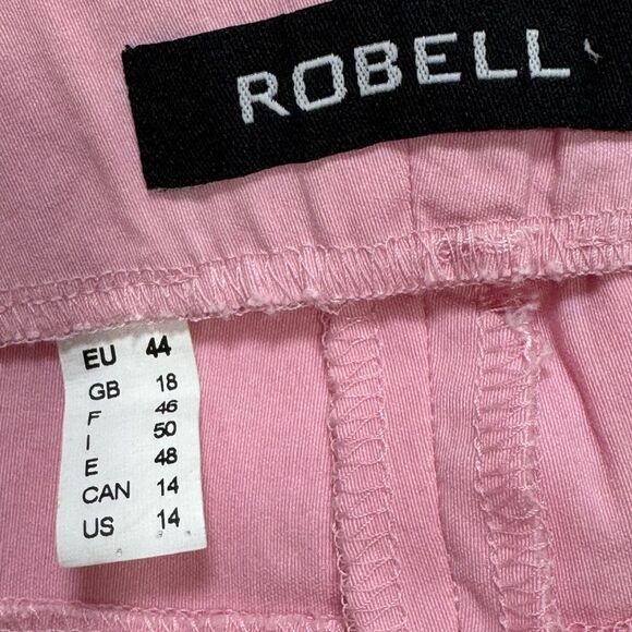 ROBELL BELLA 09 ANKLE GRAZER TROUSER. SOFT PINK. - Picture 9 of 9